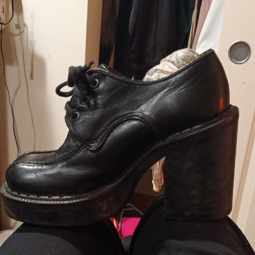 Elegant Black Women's Platform Shoes